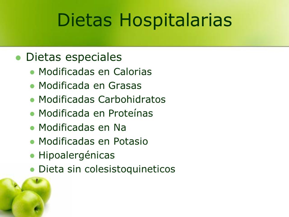 Dieta libre de potasio